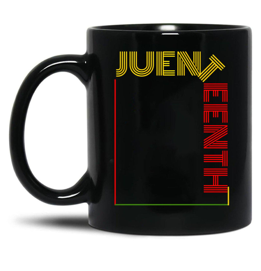 Juneteenth Copy Black Coffee Mug