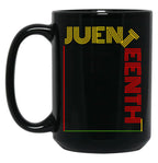 Juneteenth Copy Black Coffee Mug