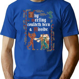 Could Have Been An Email Medieval Style - Funny Retro Vintage English History T-Shirt for Men & Women, T-Shirts Graphic Tee - Blue