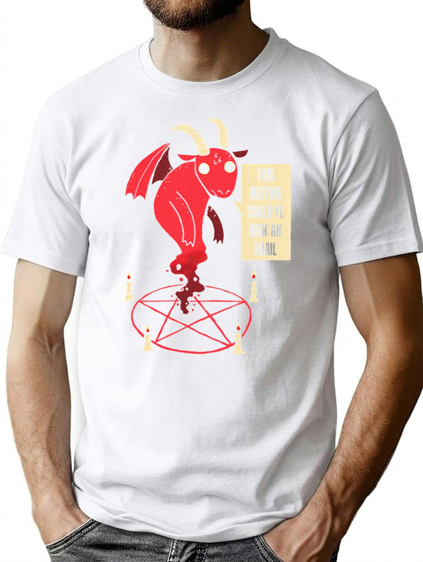 Could Have Been An Email T-Shirt for Men & Women, T-Shirts Graphic Tee - White