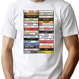 Country Music Hits - Greatest Country Hits - Vintage Cassettes T-Shirt for Men & Women, T-Shirts Graphic Tee - White