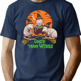 Coven Of Trash Witches T-Shirt for Men & Women, T-Shirts Graphic Tee - Navy