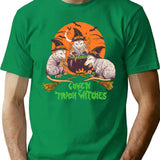 Coven Of Trash Witches T-Shirt for Men & Women, T-Shirts Graphic Tee - Green