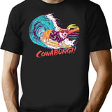 Cowabungi T-Shirt for Men & Women, T-Shirts Graphic Tee - Black