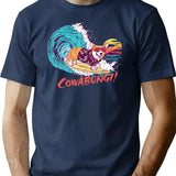 Cowabungi T-Shirt for Men & Women, T-Shirts Graphic Tee - Navy