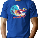 Cowabungi T-Shirt for Men & Women, T-Shirts Graphic Tee - Blue