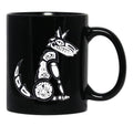 Coyote Black Coffee Mug, Gift Coffee Mug - Black