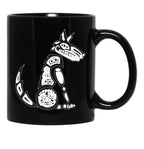 Coyote Black Coffee Mug, Gift Coffee Mug - Black