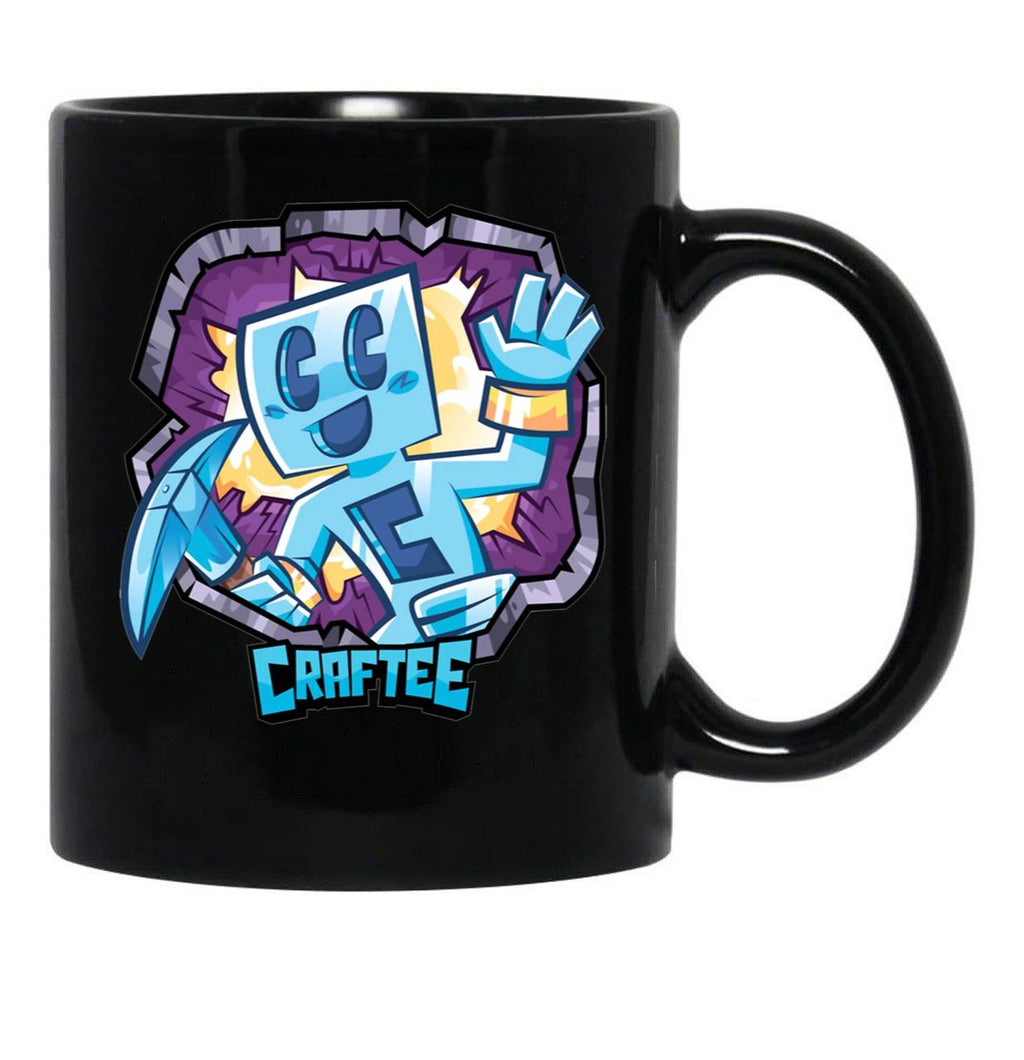 Craftee Black Coffee Mug, Gift Coffee Mug - Black
