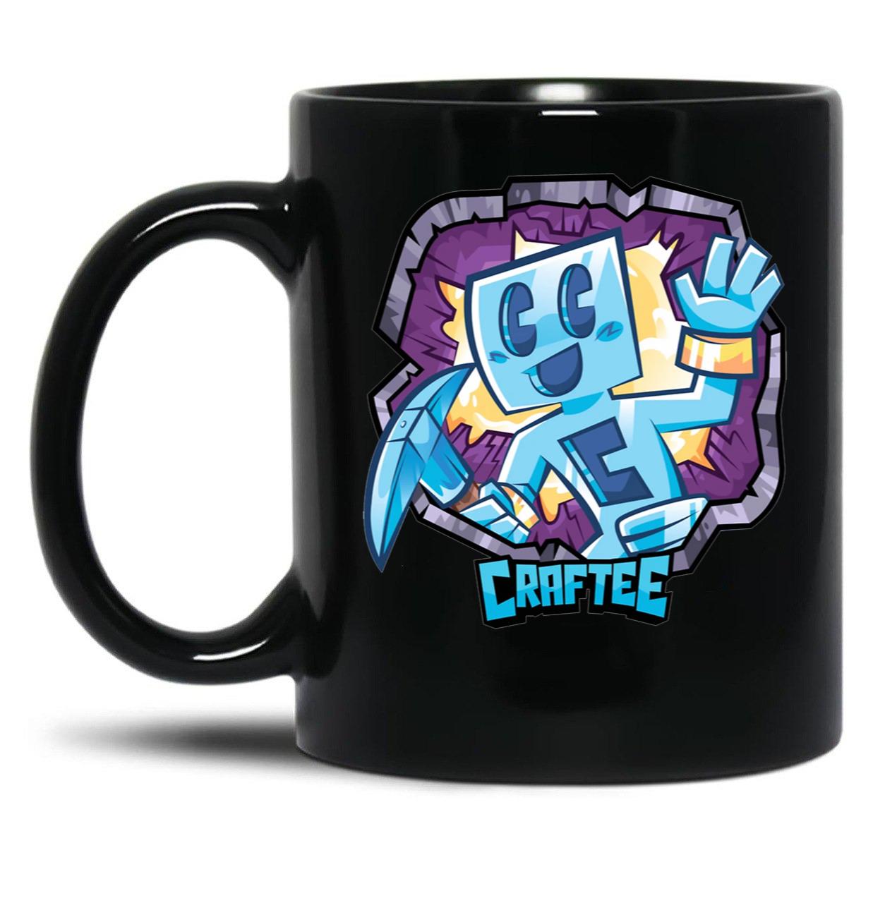 Craftee Black Coffee Mug, Gift Coffee Mug