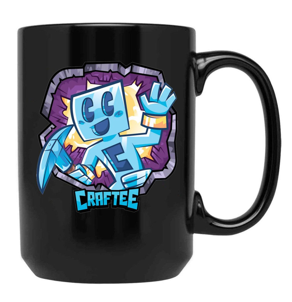 Craftee Black Coffee Mug, Gift Coffee Mug