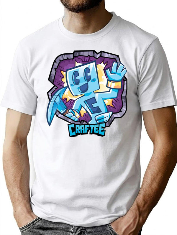 Craftee Premium Heavyweight Cotton T-Shirt - White