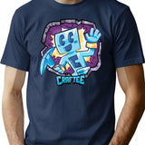 Craftee Premium Heavyweight Cotton T-Shirt - Navy