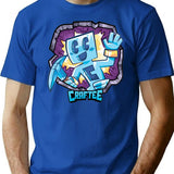 Craftee Premium Heavyweight Cotton T-Shirt - Blue