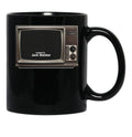 Created by Jack Stauber Retro Tv Black Coffee Mug, Gift Coffee Mug - Black