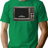 Created by Jack Stauber Retro Tv Premium Heavyweight Cotton T-Shirt - Green