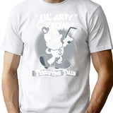 Creepy Cute Clown T-Shirt for Men & Women, T-Shirts Graphic Tee - White