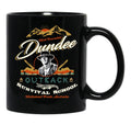 Crocodile Dundee Outback Survival School Black Coffee Mug, Gift Coffee Mug - Black