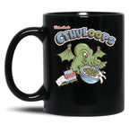 Cthulhu'S Loops Black Coffee Mug, Gift Coffee Mug