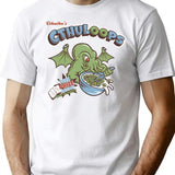 Cthulhu'S Loops Premium Heavyweight Cotton T-Shirt - White