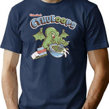 Cthulhu'S Loops Premium Heavyweight Cotton T-Shirt - Navy