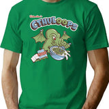 Cthulhu'S Loops Premium Heavyweight Cotton T-Shirt - Green
