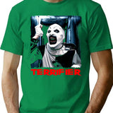 Cuan Horor Terrifier T-Shirt for Men & Women, T-Shirts Graphic Tee - Green