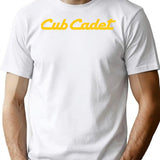 Cub Cadet Agricultural T-Shirt for Men & Women, T-Shirts Graphic Tee - White