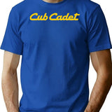 Cub Cadet Agricultural T-Shirt for Men & Women, T-Shirts Graphic Tee - Blue