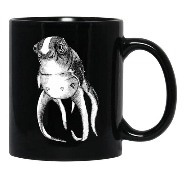 Cuddlefish - Subnautica Black Coffee Mug, Gift Coffee Mug - Black