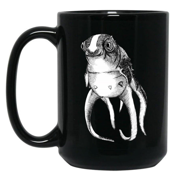 Cuddlefish - Subnautica Black Coffee Mug, Gift Coffee Mug - Black