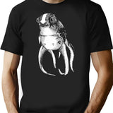 Cuddlefish - Subnautica Premium Heavyweight Cotton T-Shirt - Black