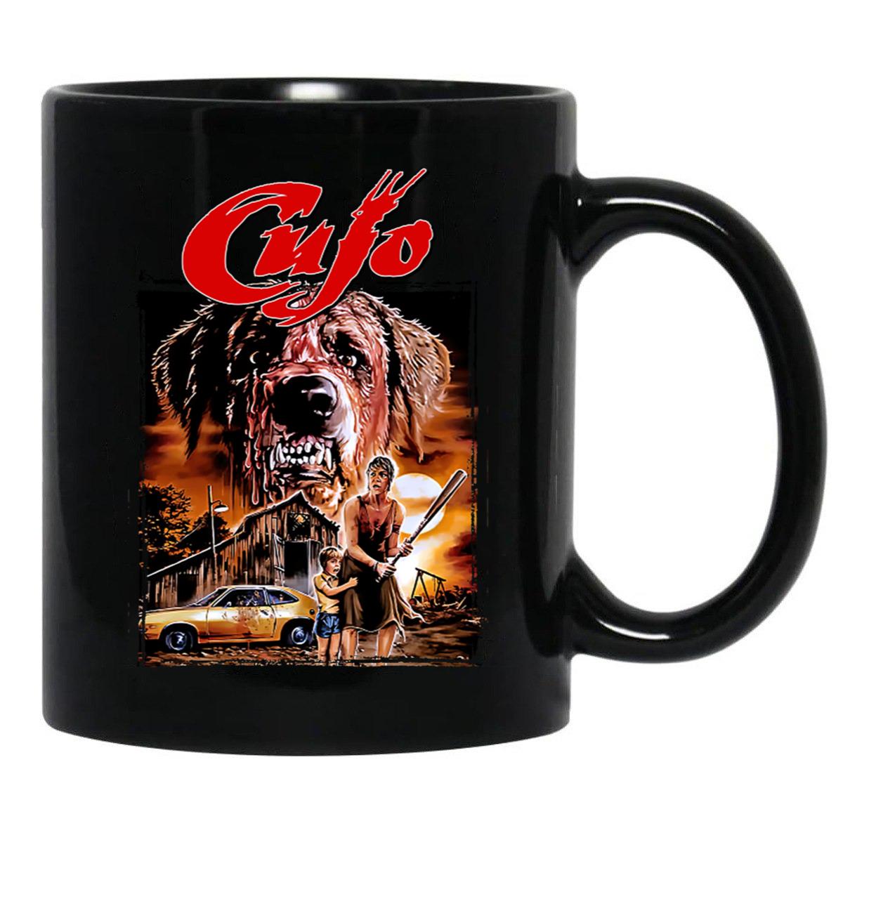 Cujo Classic Black Coffee Mug, Gift Coffee Mug - Black