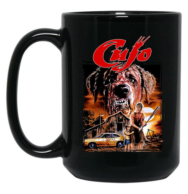 Cujo Classic Black Coffee Mug, Gift Coffee Mug - Black