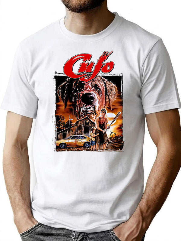 Cujo Classic Premium Heavyweight Cotton T-Shirt - White
