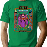 Cult Book Club T-Shirt for Men & Women, T-Shirts Graphic Tee - Green
