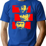 Cult T-Shirt for Men & Women, T-Shirts Graphic Tee - Blue