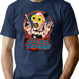 Cute But Psycho T-Shirt for Men & Women, T-Shirts Graphic Tee - Navy