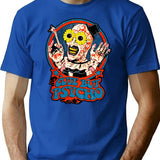 Cute But Psycho T-Shirt for Men & Women, T-Shirts Graphic Tee - Blue