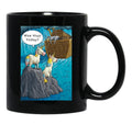 Cute Funny Noahs Ark Unicorn Tee Shurt Black Coffee Mug, Gift Coffee Mug - Black