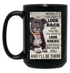 Cute Funny Staffordshire Bull Terrier Quotes Black Coffee Mug