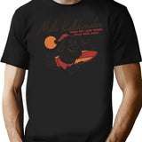 Cute Mele Kalikimaka Vintage For Christmas Santa Surfing Costume Gift T-Shirt for Men & Women, T-Shirts Graphic Tee - Black
