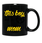 Cute Soccer Mom Shirt World Cup Cool Quote Saying Black Coffee Mug, Gift Coffee Mug - Black