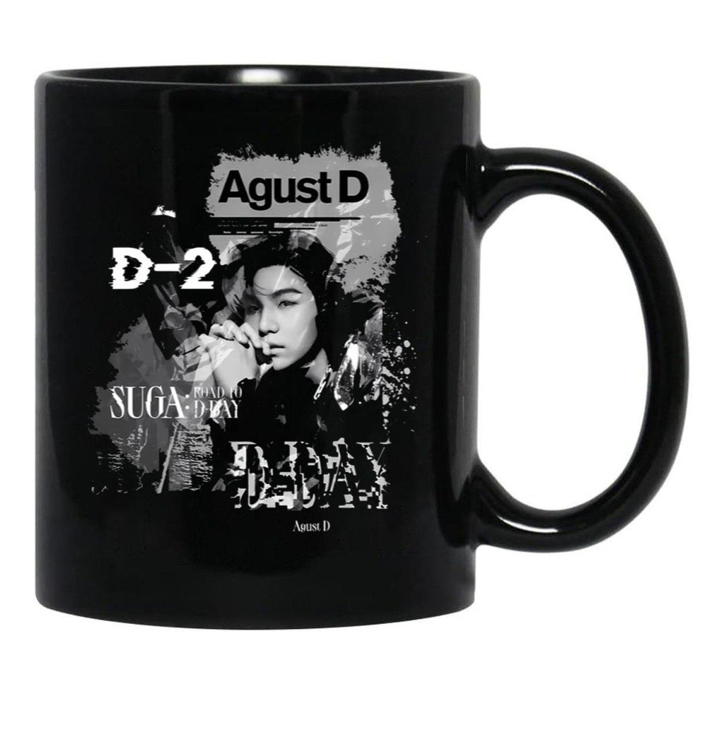 D Day Suga Agust D Concert Tour Coffee Mug Black Coffee Mug, Gift Coffee Mug - Black