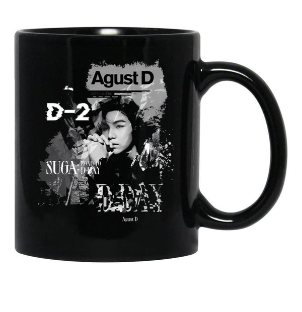 D Day Suga Agust D Concert Tour Coffee Mug Black Coffee Mug, Gift Coffee Mug - Black