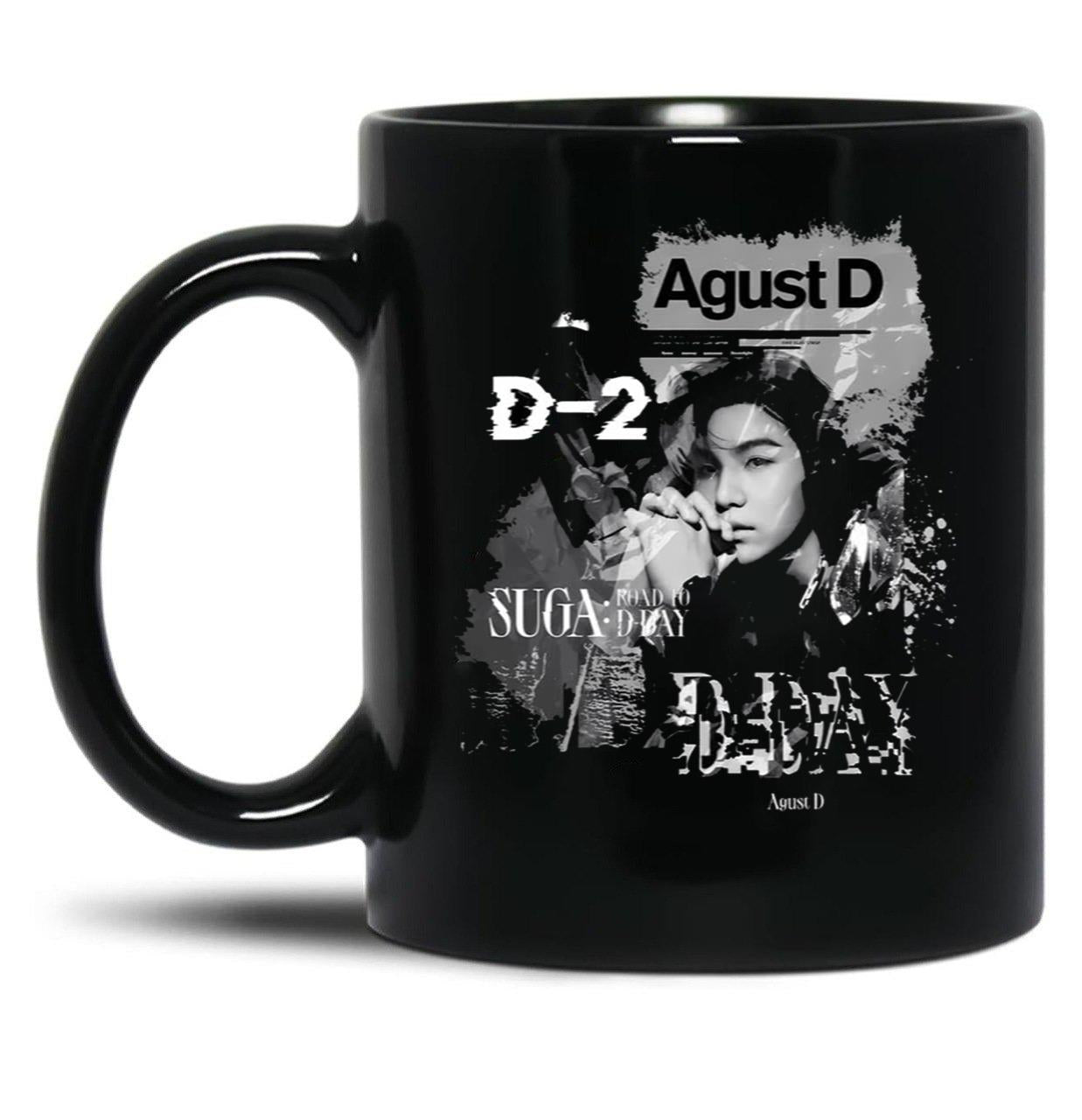 D Day Suga Agust D Concert Tour Coffee Mug Black Coffee Mug, Gift Coffee Mug