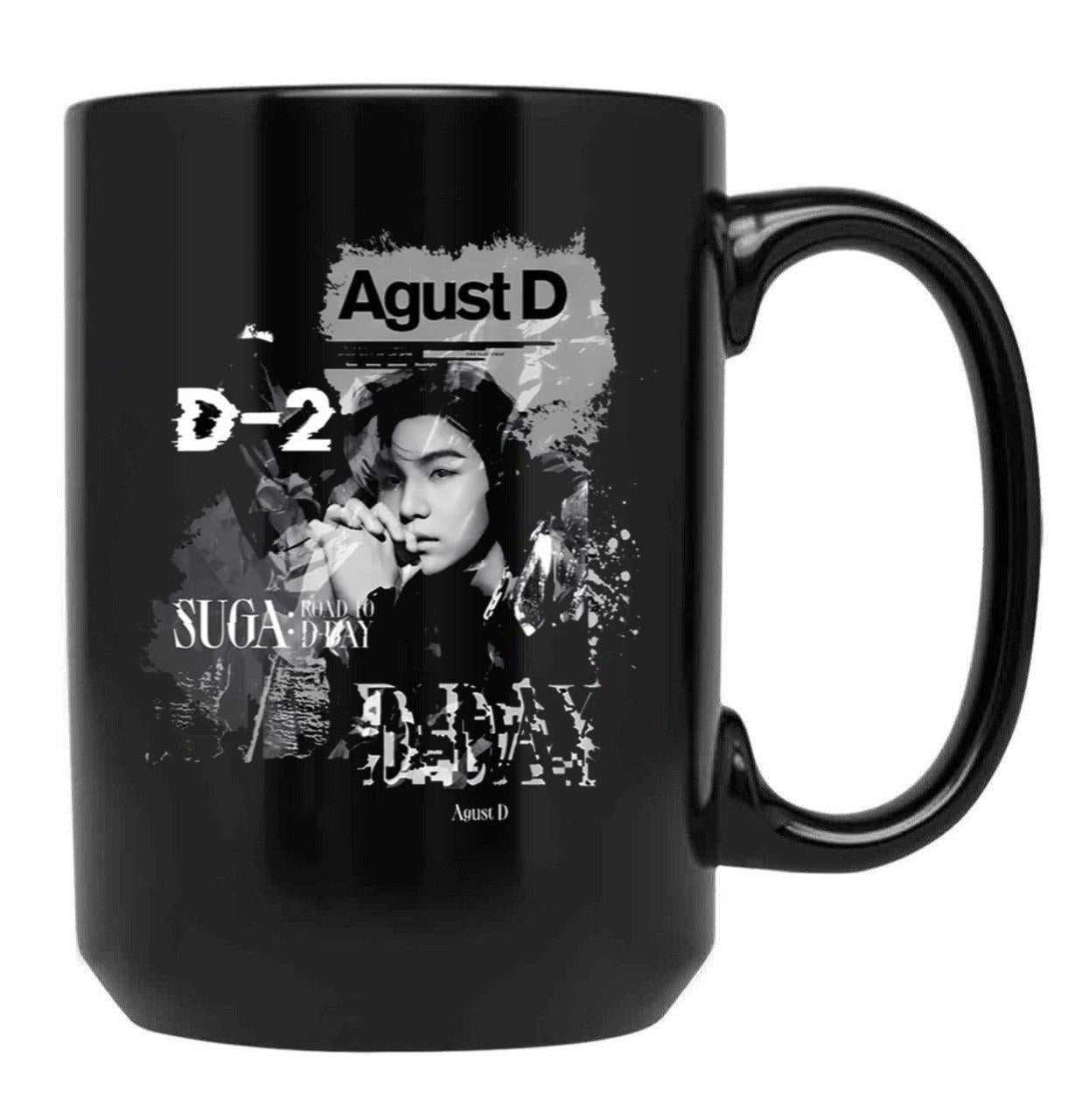 D Day Suga Agust D Concert Tour Coffee Mug Black Coffee Mug, Gift Coffee Mug