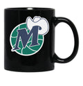 D Mavs Worn Out Black Coffee Mug, Gift Coffee Mug - Black