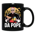 Da Pope Chicago Pope Funny Leo Xiv Black Coffee Mug - Black