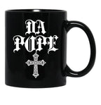 Da Pope Chicago Pope Leo Black Coffee Mug - Black